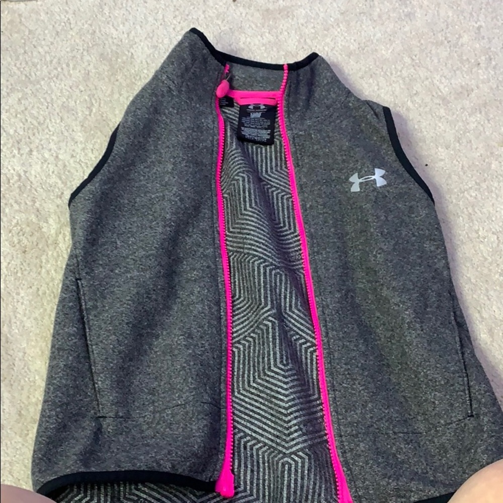 Grey under armor vest